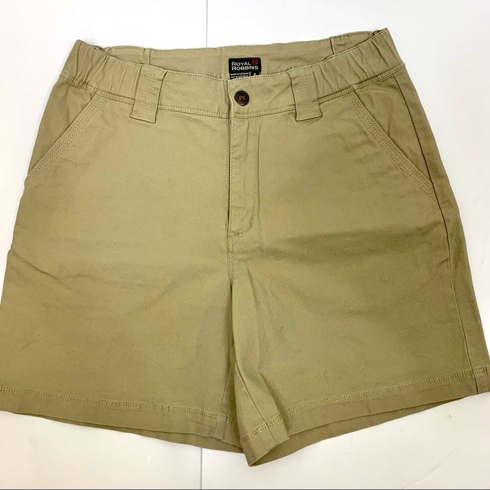 Royal Robbins Shorts Classic Cotton Hiking Walking Mom Shorts Size Medium